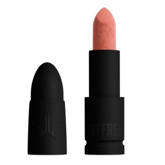 NEW Jeffree Star Cosmetics Velvet Trap Lipstick in Basic HTML Peachy Nude Matte - Picture 3 of 5